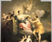 Juno Receiving the Head of Argos - 雅格布·阿米格尼